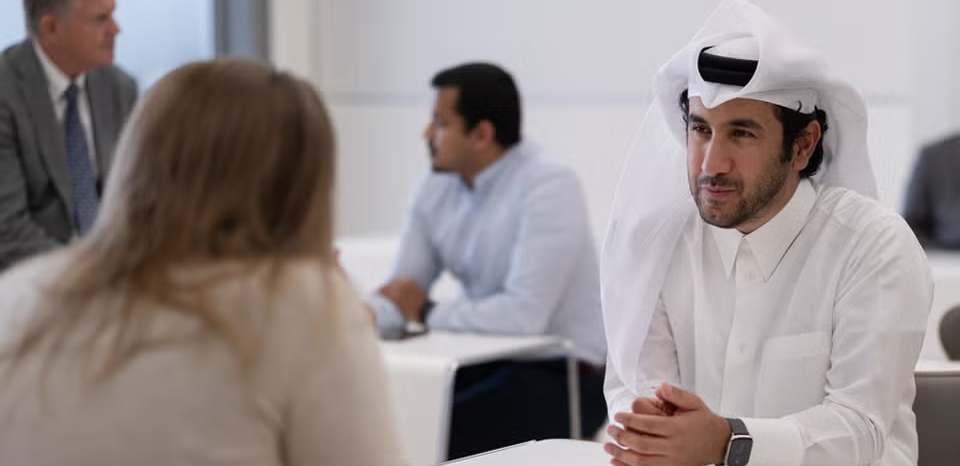 HBKU students in classroom