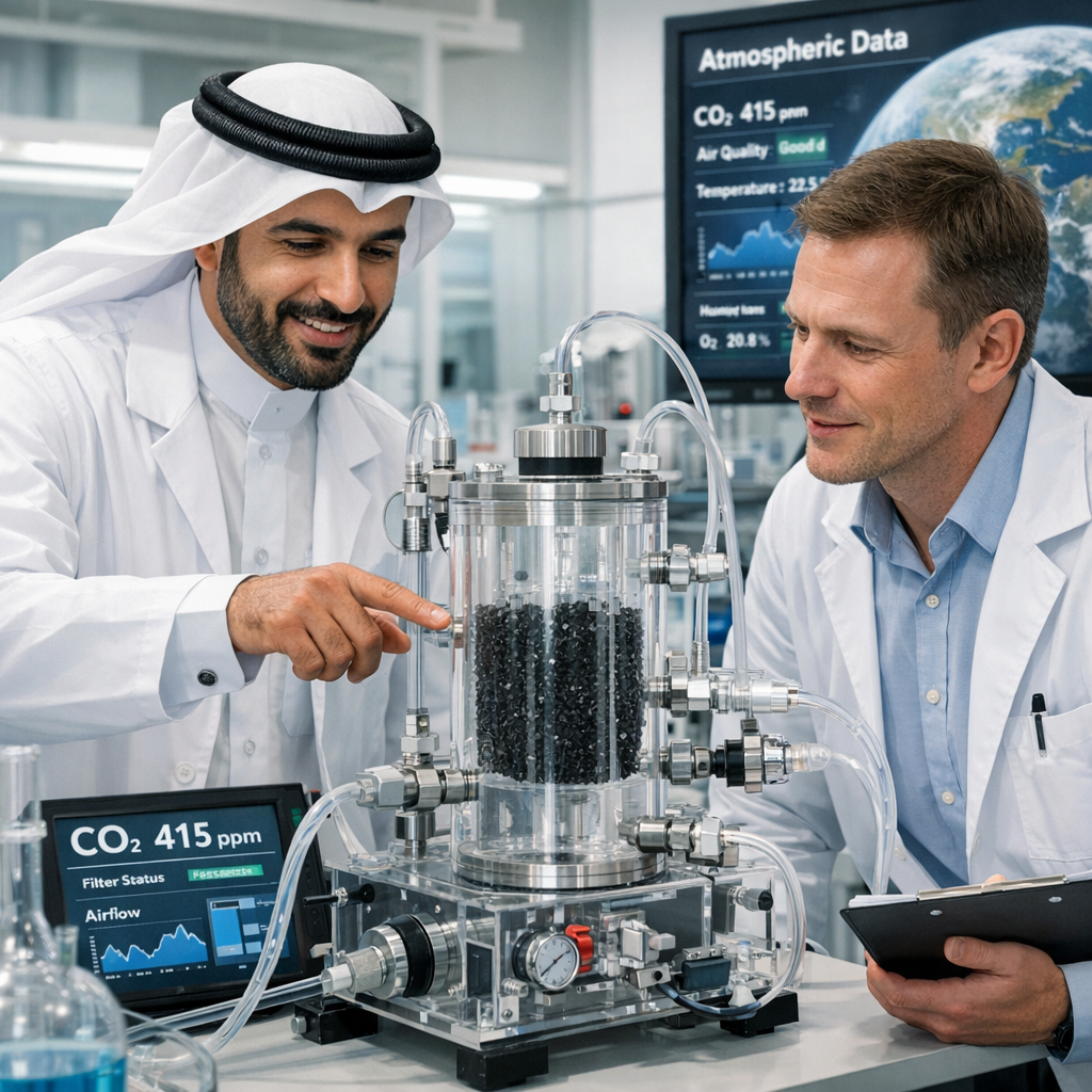 HBKU Researchers Develop Novel Carbon Capture Technology